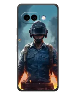Чехол для Google Pixel 10a с картинкой «PUBG — реалистичный герой»