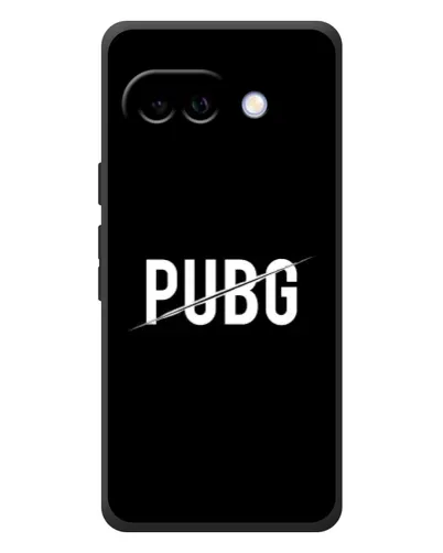 Чехол для Google Pixel 10a с картинкой «PUBG — белый логотип»