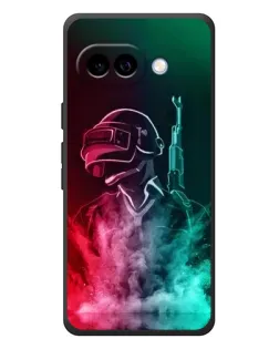 Чехол для Google Pixel 10a с картинкой «PUBG — огненный воин»