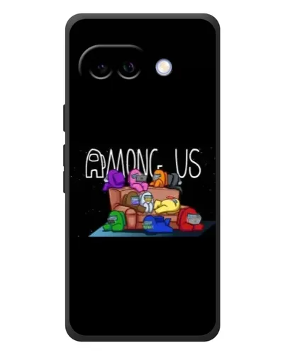 Чехол для Google Pixel 10a с картинкой «Логотип Among Us»