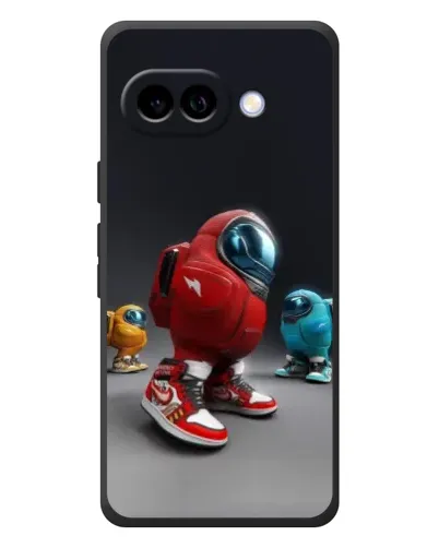 Чехол для Google Pixel 10a с картинкой «Among Us — 3D стиль»