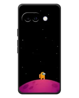 Чехол для Google Pixel 10a с картинкой «Одинокий герой на планете»