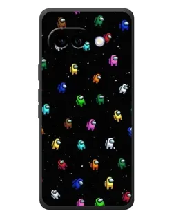 Чехол для Google Pixel 10a с картинкой «Экипаж Among Us»