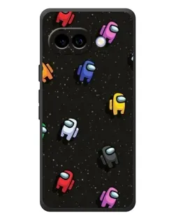 Чехол для Google Pixel 10a с картинкой «Космический паттерн Among Us»
