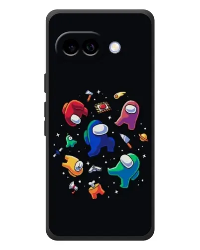 Чехол для Google Pixel 10a с картинкой «Among Us космос»