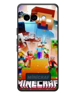 Чехол для Google Pixel 10a с картинкой «Minecraft герои игры»