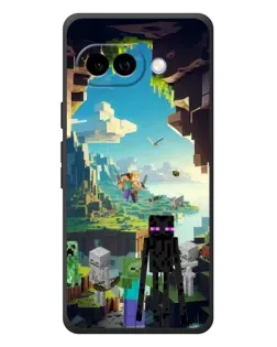 Чохол для Google Pixel 10a з картинкою «Ендермен у лісі»