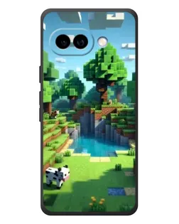 Чохол для Google Pixel 10a з картинкою «Minecraft літній день»