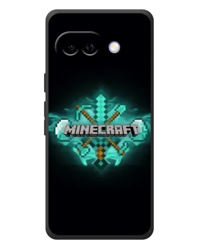 Чохол для Google Pixel 10a з картинкою «Minecraft Diamond лого»