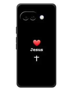 Чехол для Google Pixel 10a с картинкой «Сердце - Jesus»