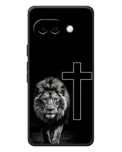 Чехол для Google Pixel 10a с картинкой «Лев и Крест»