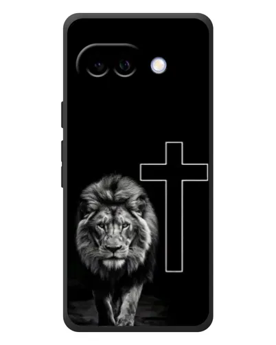 Чехол для Google Pixel 10a с картинкой «Лев и Крест»