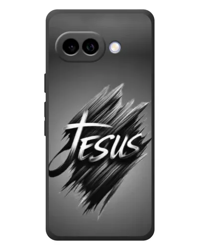 Чехол для Google Pixel 10a с картинкой «Надпись Jesus Graffiti»