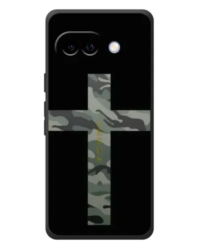 Чехол для Google Pixel 10a с картинкой «Милитари Крест»
