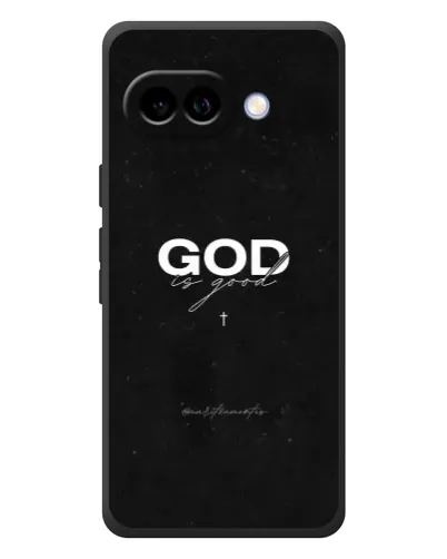 Чехол для Google Pixel 10a с картинкой «GOD — Бог над всем»