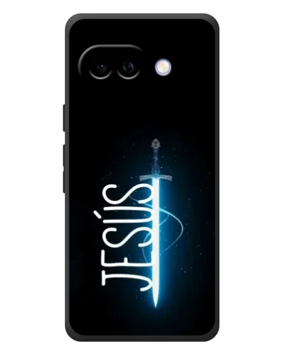Чехол для Google Pixel 10a с картинкой «Меч Духа Jesus»