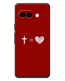 Чохол для Google Pixel 10a з картинкою «Рівняння любові»
