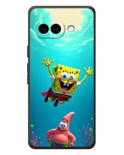 Чохол для Google Pixel 10a з картинкою «Спанч Боб під водою»