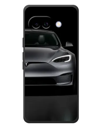 Чехол для Google Pixel 10a с картинкой «Tesla Model S Look»