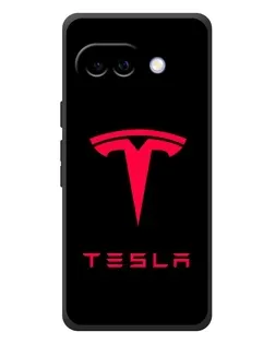 Чехол для Google Pixel 10a с картинкой «Tesla Red Logo»