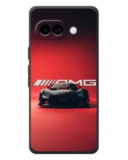 Чохол для Google Pixel 10a з картинкою «Mercedes AMG — червона лінія»