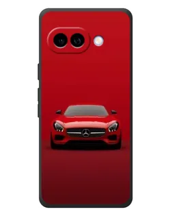 Чехол для Google Pixel 10a с картинкой «Красный Mercedes AMG»