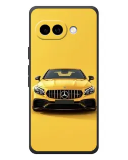 Чохол для Google Pixel 10a з картинкою «Жовтий Mercedes GT»