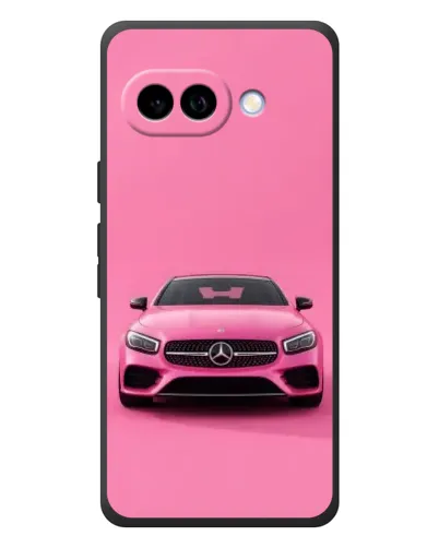 Чохол для Google Pixel 10a з картинкою «Рожевий Mercedes AMG»