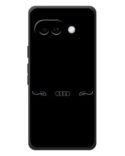 Чехол для Google Pixel 10a с картинкой «Audi — световой подпись»
