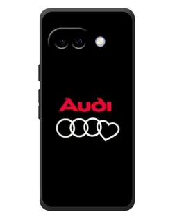 Чехол для Google Pixel 10a с картинкой «Логотип Audi Heart»