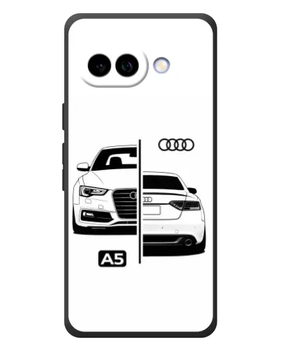 Чохол для Google Pixel 10a з картинкою «Audi — контрастний дизайн»