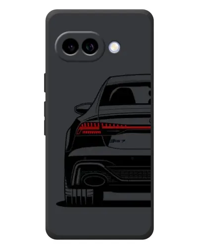 Чохол для Google Pixel 10a з картинкою «Задня частина Audi — арт»