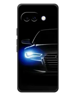 Чохол для Google Pixel 10a з картинкою «Неоновий погляд Audi»