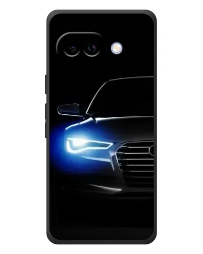 Чохол для Google Pixel 10a з картинкою «Неоновий погляд Audi»