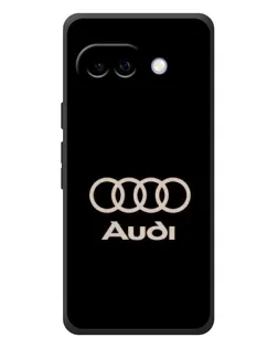 Чохол для Google Pixel 10a з картинкою «Audi — золотий логотип»