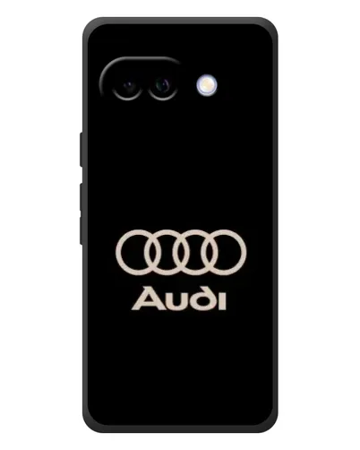 Чохол для Google Pixel 10a з картинкою «Audi — золотий логотип»