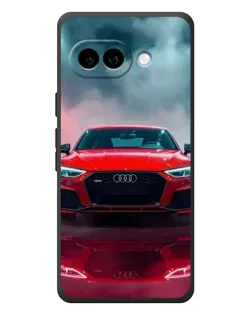 Чохол для Google Pixel 10a з картинкою «Audi RS — червоний стиль»