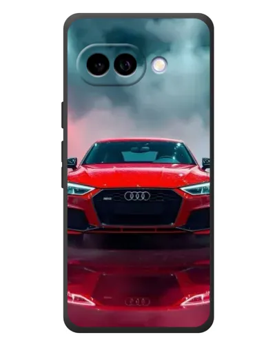 Чохол для Google Pixel 10a з картинкою «Audi RS — червоний стиль»