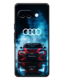 Чохол для Google Pixel 10a з картинкою «Audi Sport — неон»