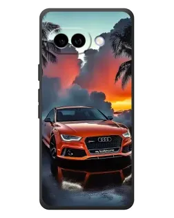 Чохол для Google Pixel 10a з картинкою «Audi — захід сонця»