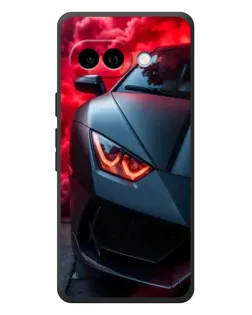 Чехол для Google Pixel 10a с картинкой «Lamborghini красное сияние»