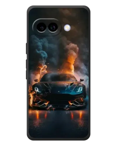 Чохол для Google Pixel 10a з картинкою «Lamborghini димна естетика»