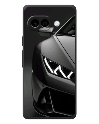 Чохол для Google Pixel 10a з картинкою «Lamborghini фари деталізація»