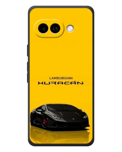 Чохол для Google Pixel 10a з картинкою «Lamborghini Huracan чорний»