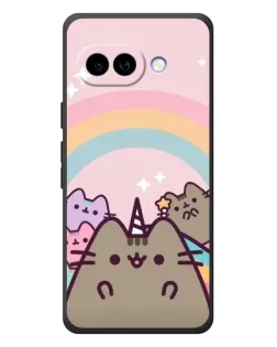 Чохол для Google Pixel 10a з картинкою «Єдиноріг Pusheen»