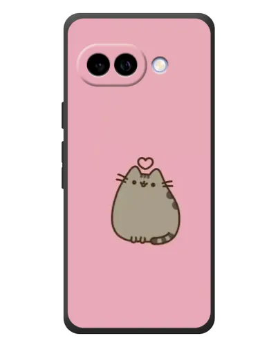 Чохол для Google Pixel 10a з картинкою «Pusheen серце»