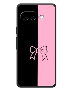 Чехол для Google Pixel 10a с картинкой «Половинки банта»