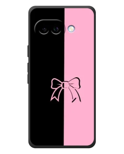Чехол для Google Pixel 10a с картинкой «Половинки банта»