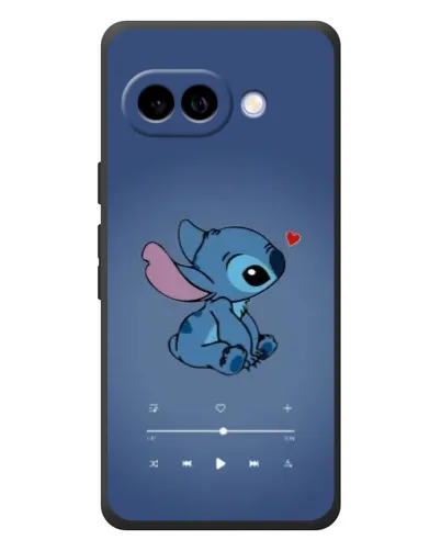Чехол для Google Pixel 10a с картинкой «Музыкальный Stitch»