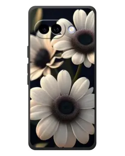 Чехол для Google Pixel 10a с картинкой «Белые маргаритки макро»
